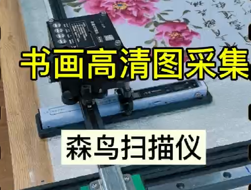 书画大幅面高清扫描采集应用